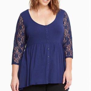 GUC torrid baby doll top